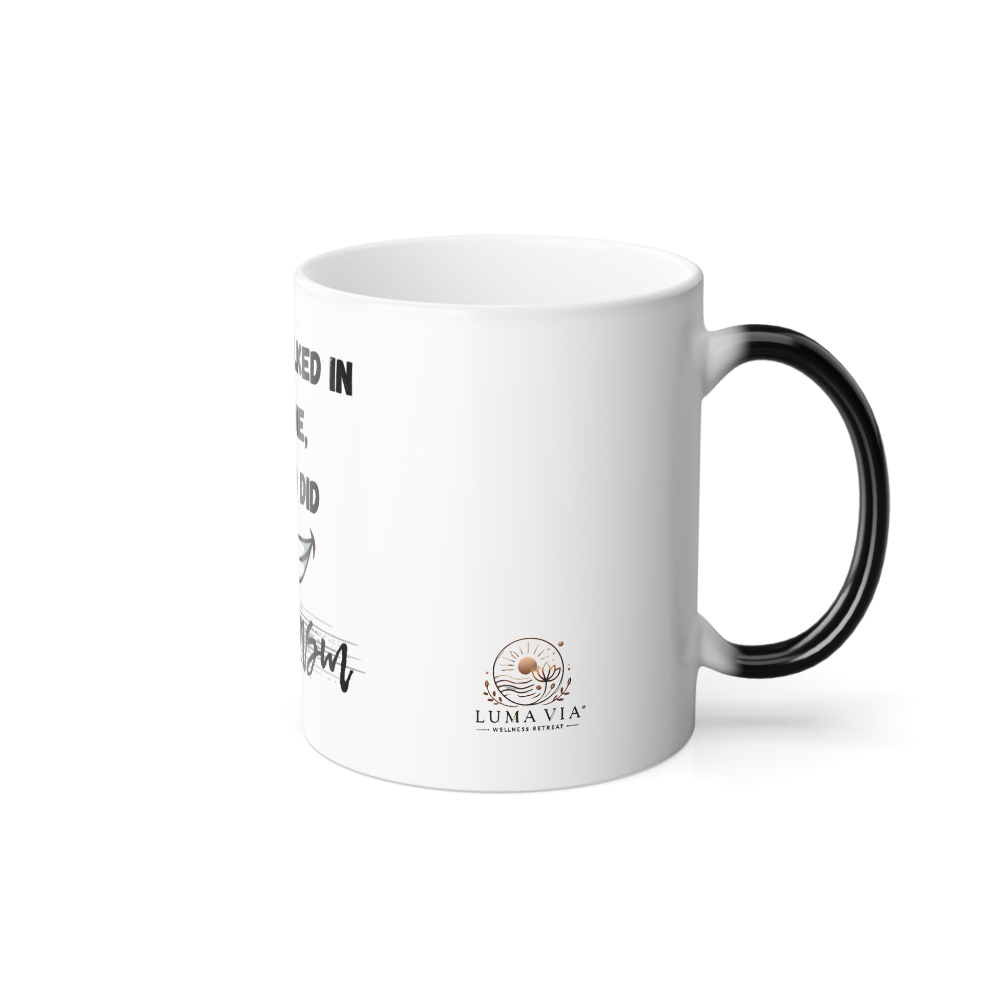 Sarcastic Color Morphing Mug - Fun Gift for Coffee Lovers, Unique Tea Cup, Humor for Grief Recovery, Self-Care Reminder, Gift for Friends