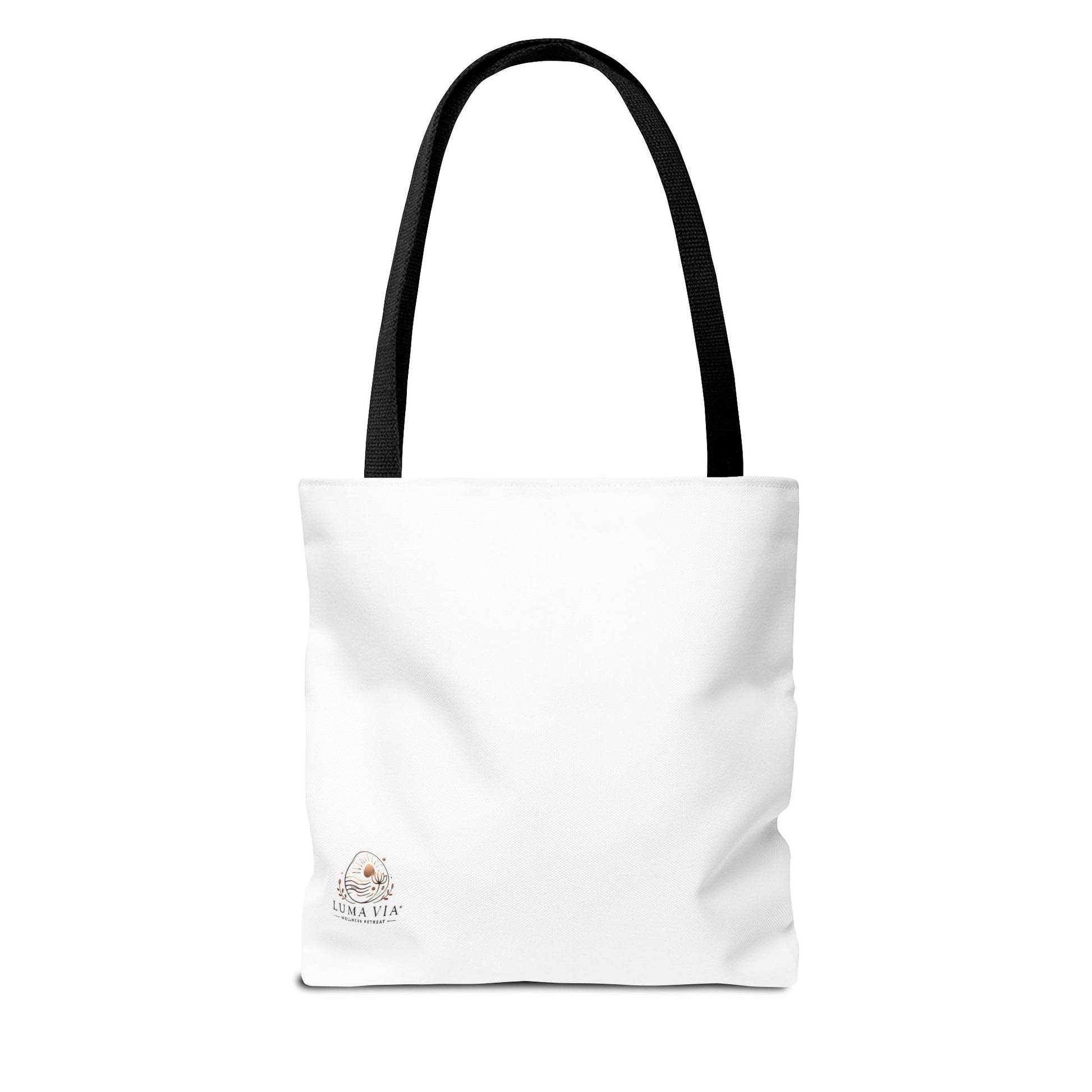 Grief Quote Tote Bag, Inspirational Bag, AOP Tote, Gift for Grieving Friends, Practical Everyday Bag, Motivational Artsy Bag